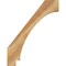 Ekena Millwork 4"W x 22"D x 28"H Imperial Rough Sawn Knee Brace, Western Red Cedar BRC04X22X28IMP00RWR - alternate 3